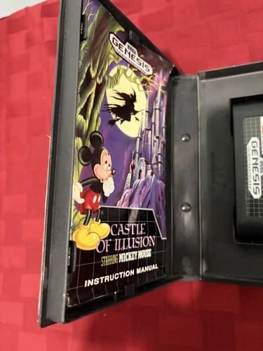 Castle Of Illusion Starring Mickey Mouse Sega Genesis CIB