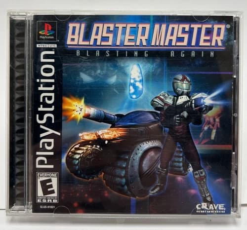 BLASTER MASTER PlayStation 1 Blasting Again Complete CIB