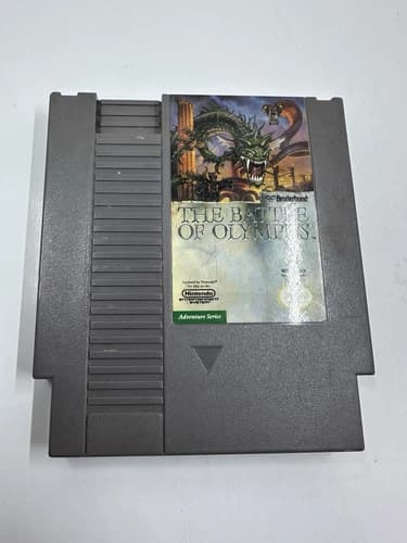 The Battle of Olympus (Nintendo Entertainment System, NES, 1989) Cleaned, Tested