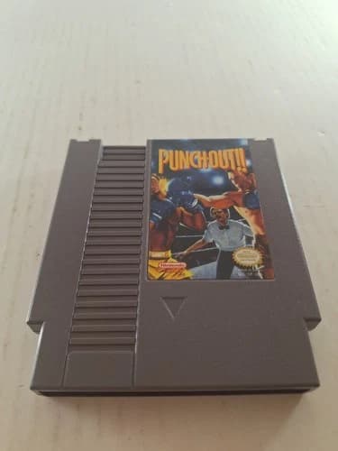 Punch-Out (Nintendo Entertainment System, 1990) cleaned and tested