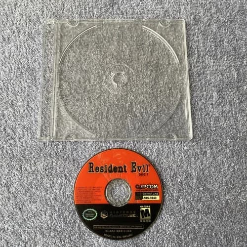 Resident Evil Nintendo Gamecube Disc Only Disc 1 of 2
