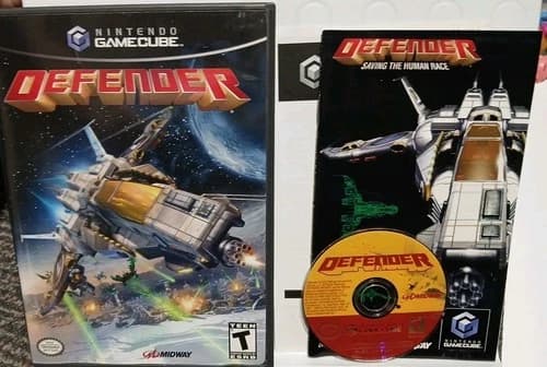 Defender (Nintendo GameCube, 2002) CIB Complete Tested REG. CARD CLEAN DISC GC