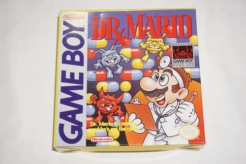 Dr Mario (Nintendo Game Boy Gameboy) Complete in Box CIB