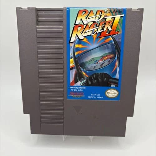 NES Rad Racer II (1990) TESTED/WORKING
