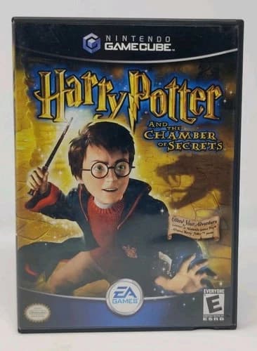 Harry Potter and the Chamber of Secrets (Nintendo GameCube, 2003) CIB Tested