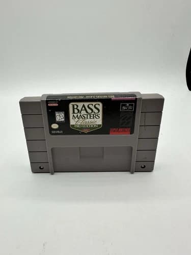 BASS Masters ClassicPro Edition (SNES, 1996) Loose
