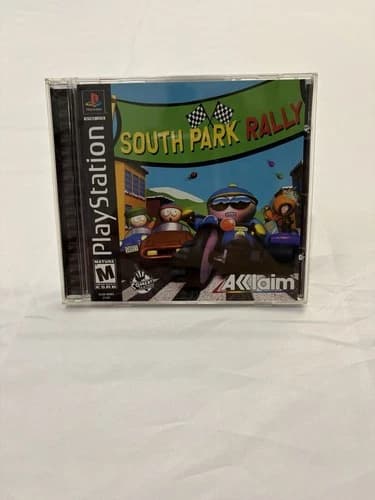 South Park Rally (Sony PlayStation 1 PS1) CIB W/ Reg Card - Tested & Working