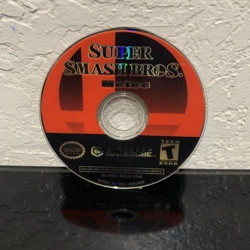 Super Smash Bros Melee • Nintendo GameCube, 2001 • Disc Only