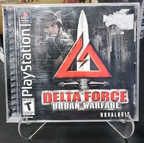 Delta Force: Urban Warfare - (Sony PlayStation 1) Black Label CIB