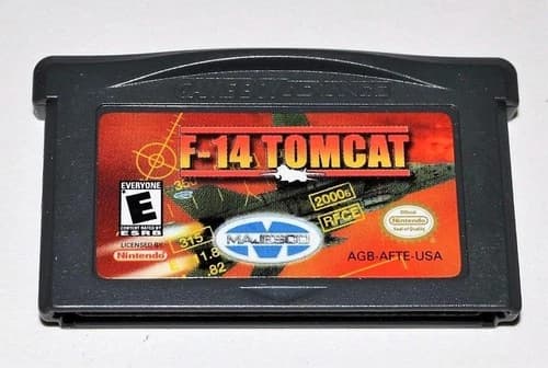 F-14 TOMCAT NINTENDO GAMEBOY ADVANCE SP GBA