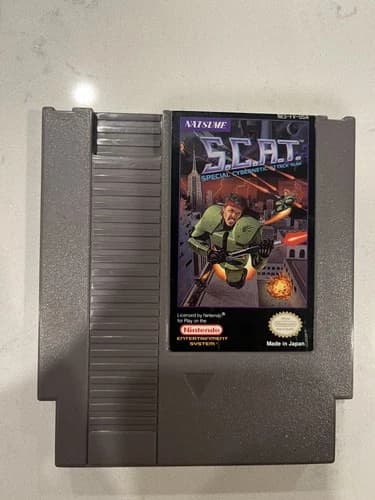 S.C.A.T.: Special Cybernetic Attack Team (Nintendo Entertainment System, 1991)