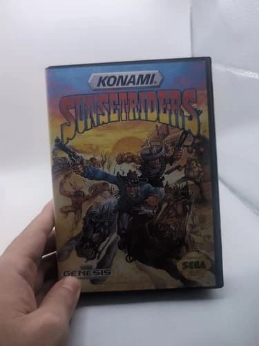 Sunset Riders Sega Genesis Complete in Box