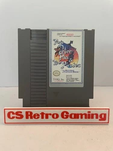 Peter Pan and the Pirates(Nintendo NES) Authentic Cleaned Tested Working