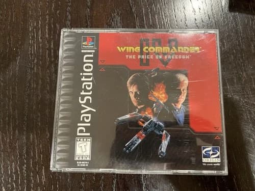 Wing Commander IV: The Price of Freedom - Sony Playstation - PS1 - CIB