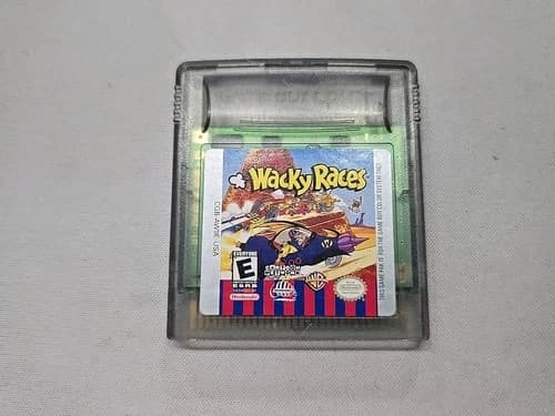 Wacky Races (Nintendo Gameboy Color GBC) Tested - Authentic