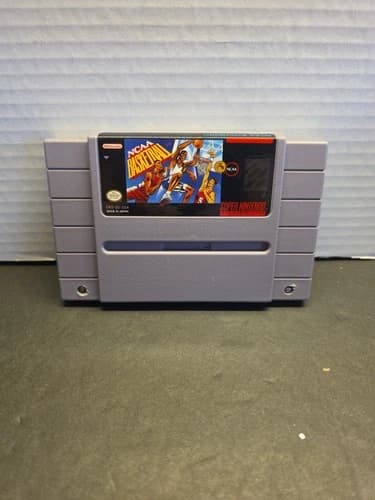 NCAA Basketball (SNES, 1992) Authentic WORKING
