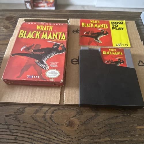 Wrath of the Black Manta (Nintendo Entertainment System, 1990) Complete CIB