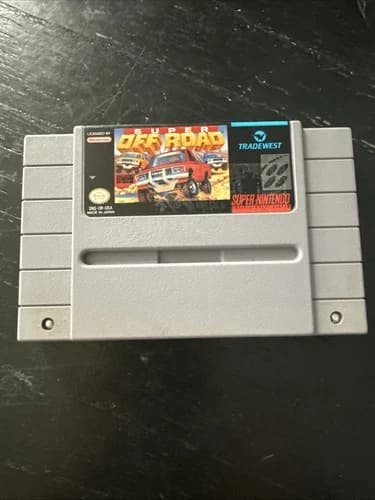 Super Off Road Super Nintendo SNES. Working