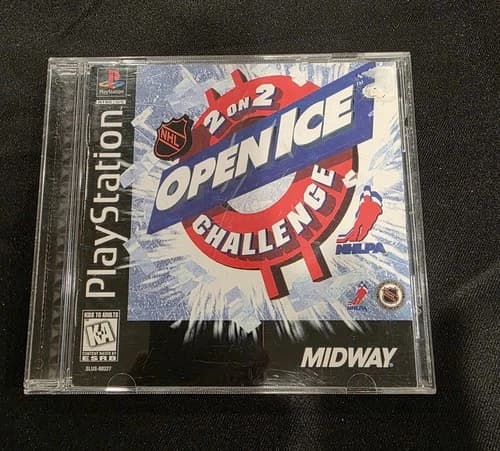 PS 1 - NHL Open Ice 2 On 2 Challenge Sony Playstation 1 CIB Great Condition