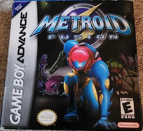 METROID FUSION COMPLETE CIB - Authentic, Game Boy Advance, GBA, Tested, Working