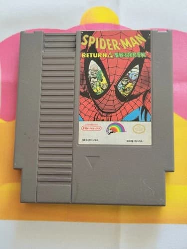 Spider-Man: Return of the Sinister Six (Nintendo Entertainment System, 1992) NES