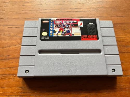 NHLPA Hockey 93 (SNES, 1992) Authentic, Tested, Good Cond., Fast Shipping!