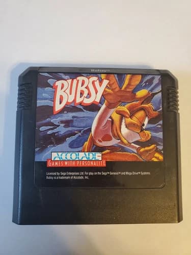 Bubsy (Sega Genesis) Cart Only Authentic