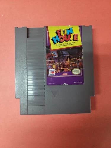 NINTENDO NES GAME FUN HOUSE CARTRIDGE ONLY CART HI TECH EXPRESSIONS