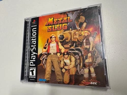 Metal Slug X (Sony PlayStation 1 PS1) Complete CIB w Reg Card - Free Shipping