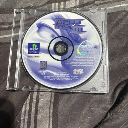 Twisted Metal III 3 (PlayStation 1 PS1) Disc Only - Authentic & Tested