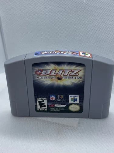 NFL Blitz Special Edition Nintendo 64 N64 Tested Authentic