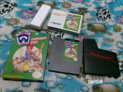#863 Little League Baseball Championship Series - Nintendo NES Complete Game CIB