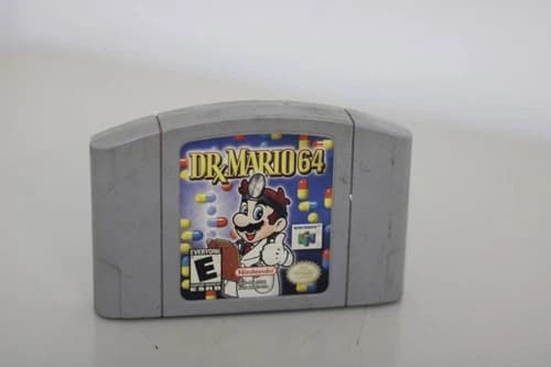 Dr. Mario 64 Video Game (Nintendo 64, N64) Authentic Cartridge Only NUS-006