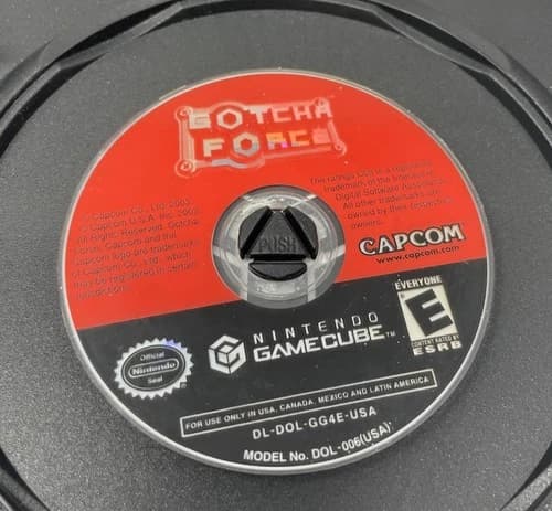 Gotcha Force Nintendo GameCube RARE Disc Only Fast Shipping