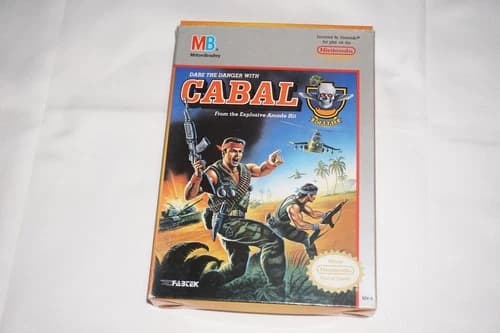 Cabal (Nintendo NES) Complete in Box CIB