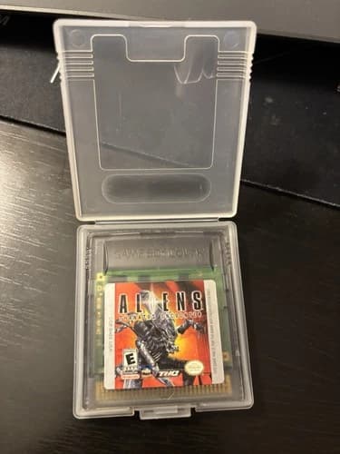 Aliens Thanatos Encounter Gameboy Color Cartridge, Tested *Authentic*