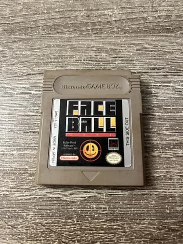 Faceball 2000 (Bullet-Proof Software, Nintendo Game Boy GB, 1991) Tested!