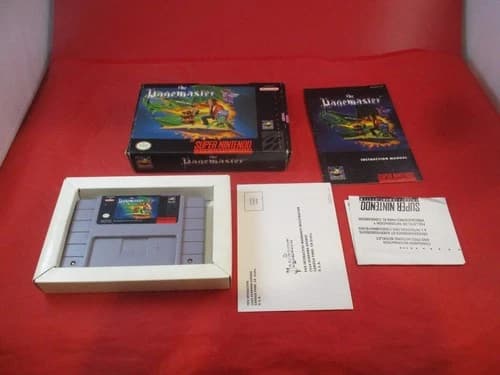 The Pagemaster (Super Nintendo SNES) COMPLETE w/ Box manual game WORKS!