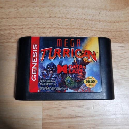 Mega Turrican Sega Genesis, 1994 - Tested