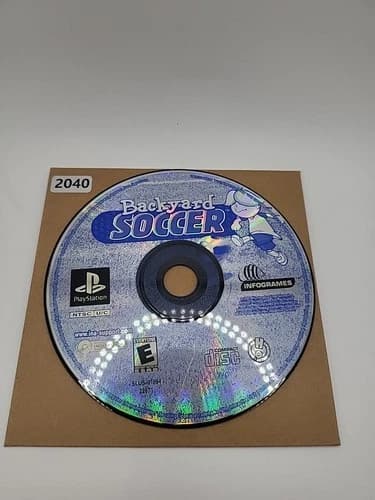 Backyard Soccer (Sony PlayStation 1, 2001) PS1 DISC ONLY NO Usps TRACKING
