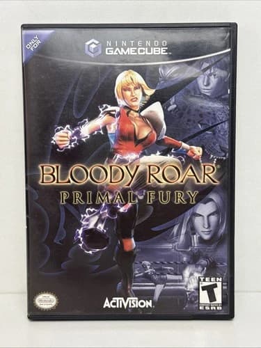 Bloody Roar: Primal Fury (Nintendo GameCube, 2002) Complete CIB - Tested
