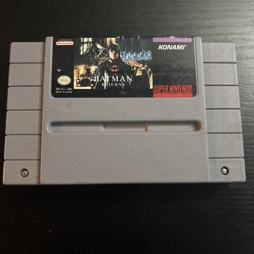 Batman Returns (Super Nintendo Entertainment System SNES) - Tested