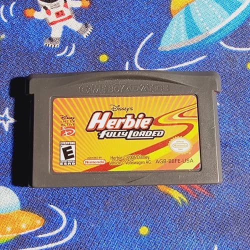 Herbie Fully Loaded Gameboy Advance GBA Cartridge Only Tested Saves