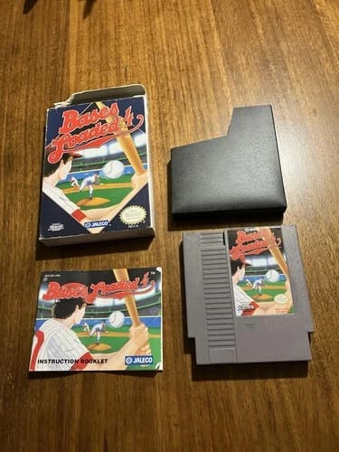 Bases Loaded 4 (Nintendo Entertainment System 1993) In box with instructions CIB
