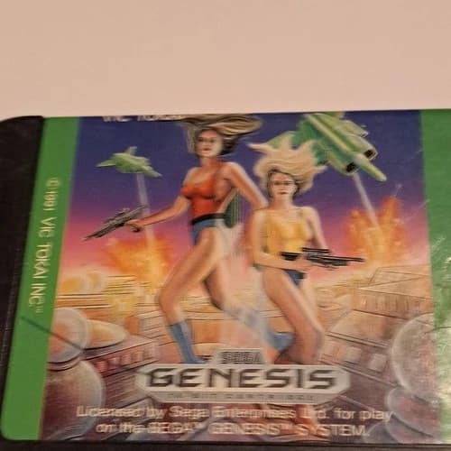 Sega Trouble Shooter for Sega Genesis Video Game Cartridge