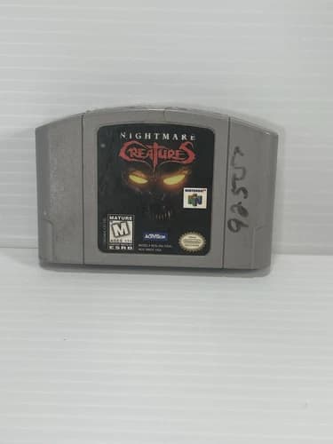 Nightmare Creatures N64 (Nintendo 64, 1998) Authentic Cartridge Only Tested