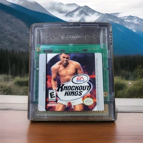 Knockout Kings (Nintendo Game Boy Color, 1999) Tested And Working