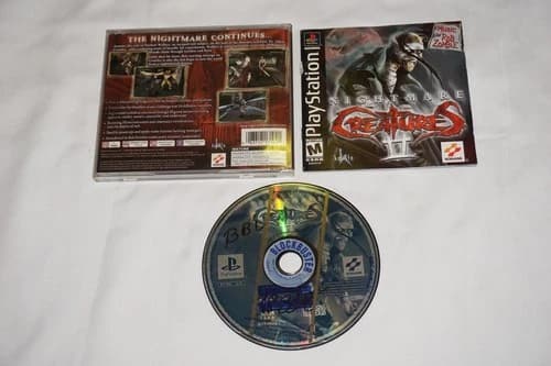 Nightmare Creatures II 2 (Sony Playstation 1 ps1) Complete