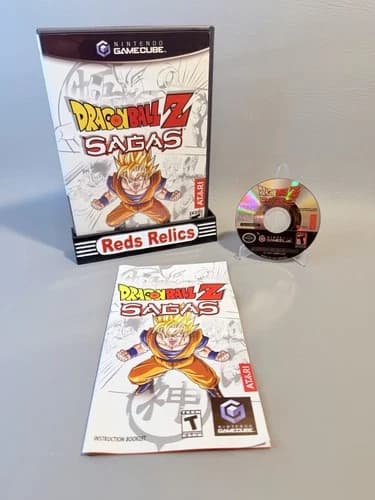 Dragon Ball Z: Sagas (Nintendo GameCube) CIB - Very Good - 1Y Warranty