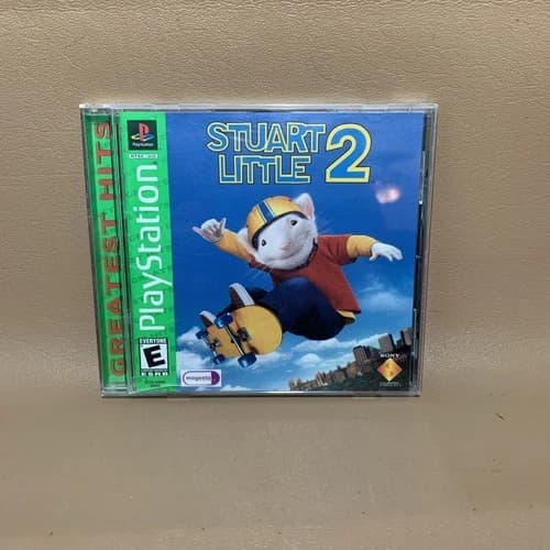 Stuart Little 2 (PlayStation 1) PS1 Game Complete With Manual